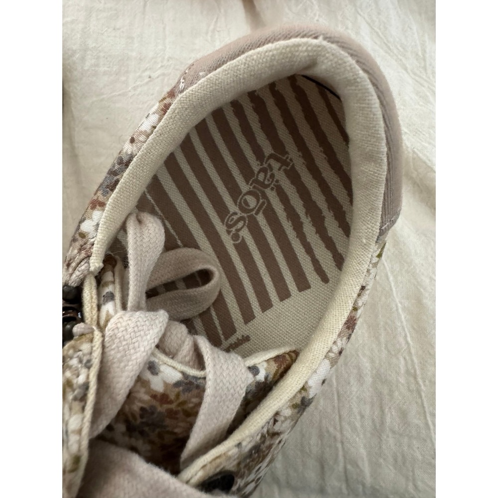 Taos Z soul beige floral print sneakers - Picture 7 of 8
